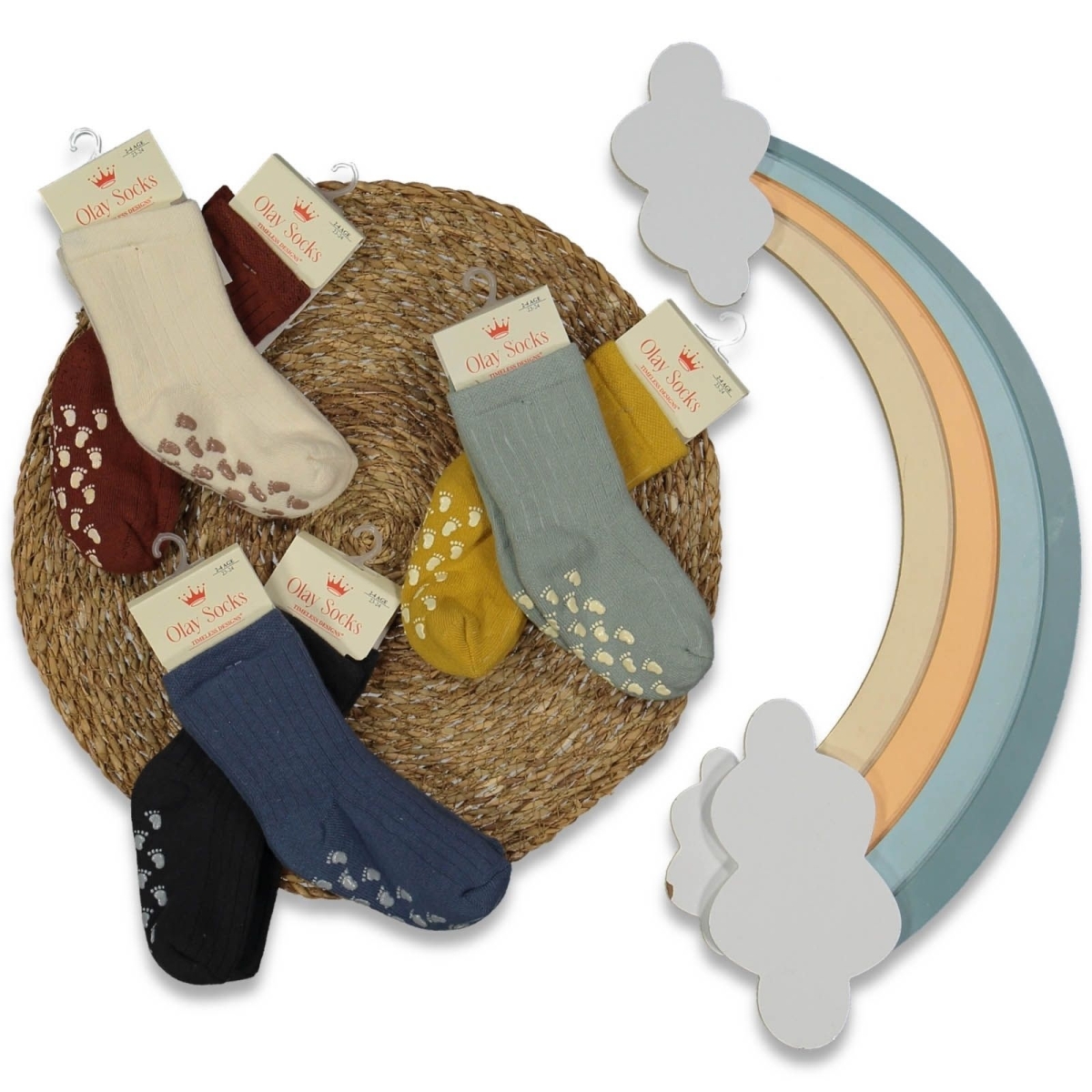 ERKEK 2/4 YAŞ HAVLU ERKEK KAYDIRMAZ ÇORAP