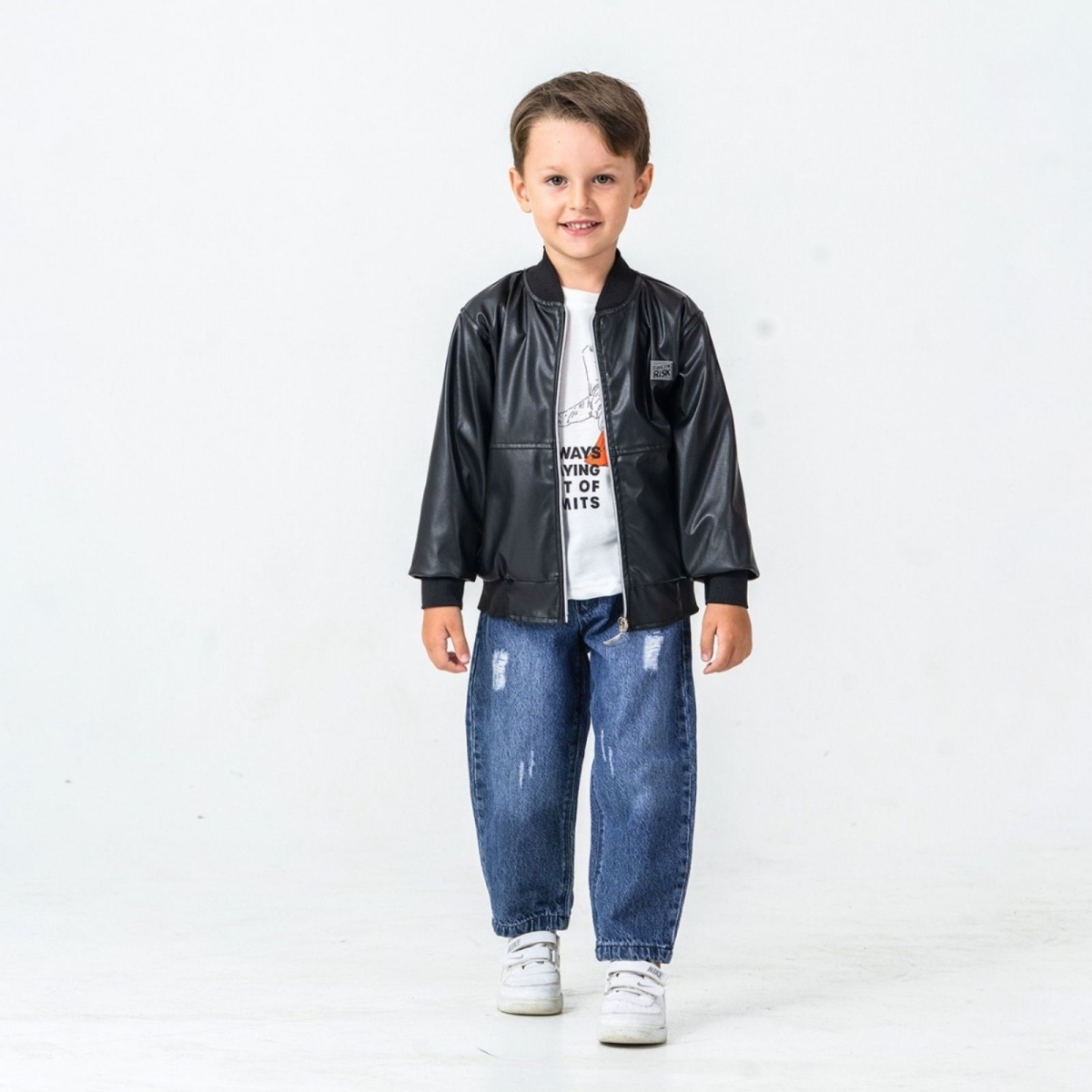 ERKEK 2/5 YAŞ ALWAYS DERİ YEKLİ  ÜÇLÜ TAKIM