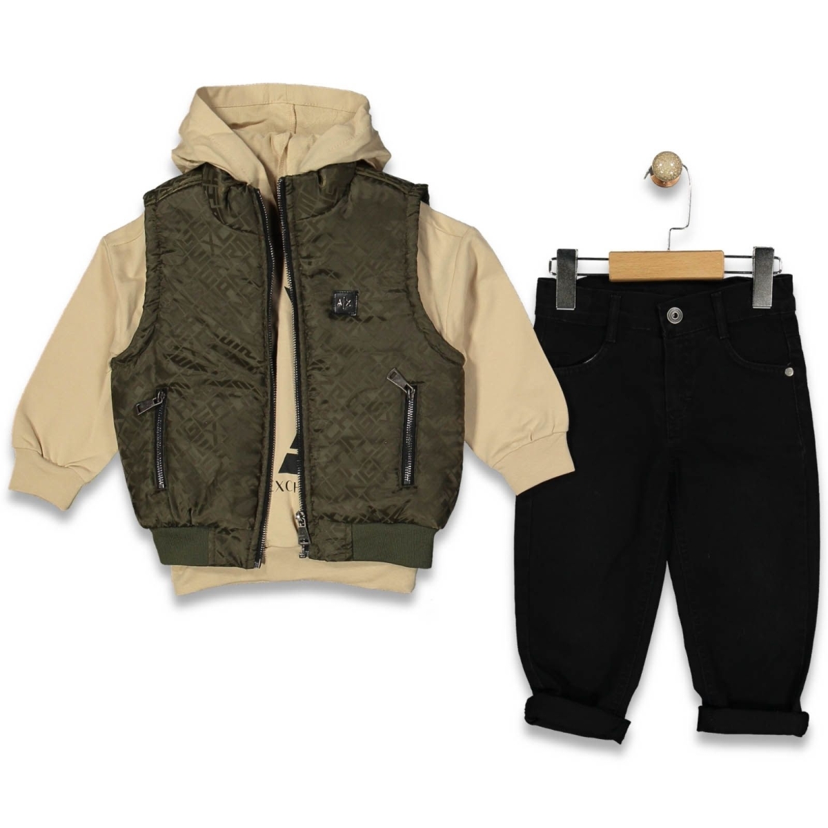 ERKEK 2/5 YAŞ AX YAZILI TAKIM