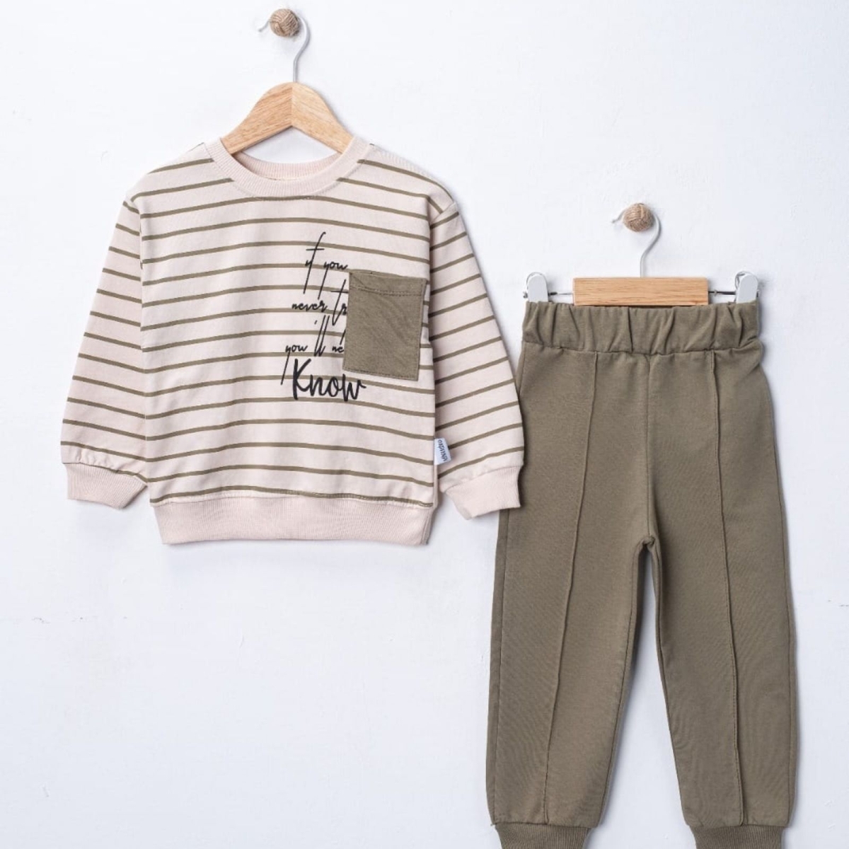 ERKEK 2/5 YAŞ CEP DETAYLI BASKILI ERKEK TAKIM