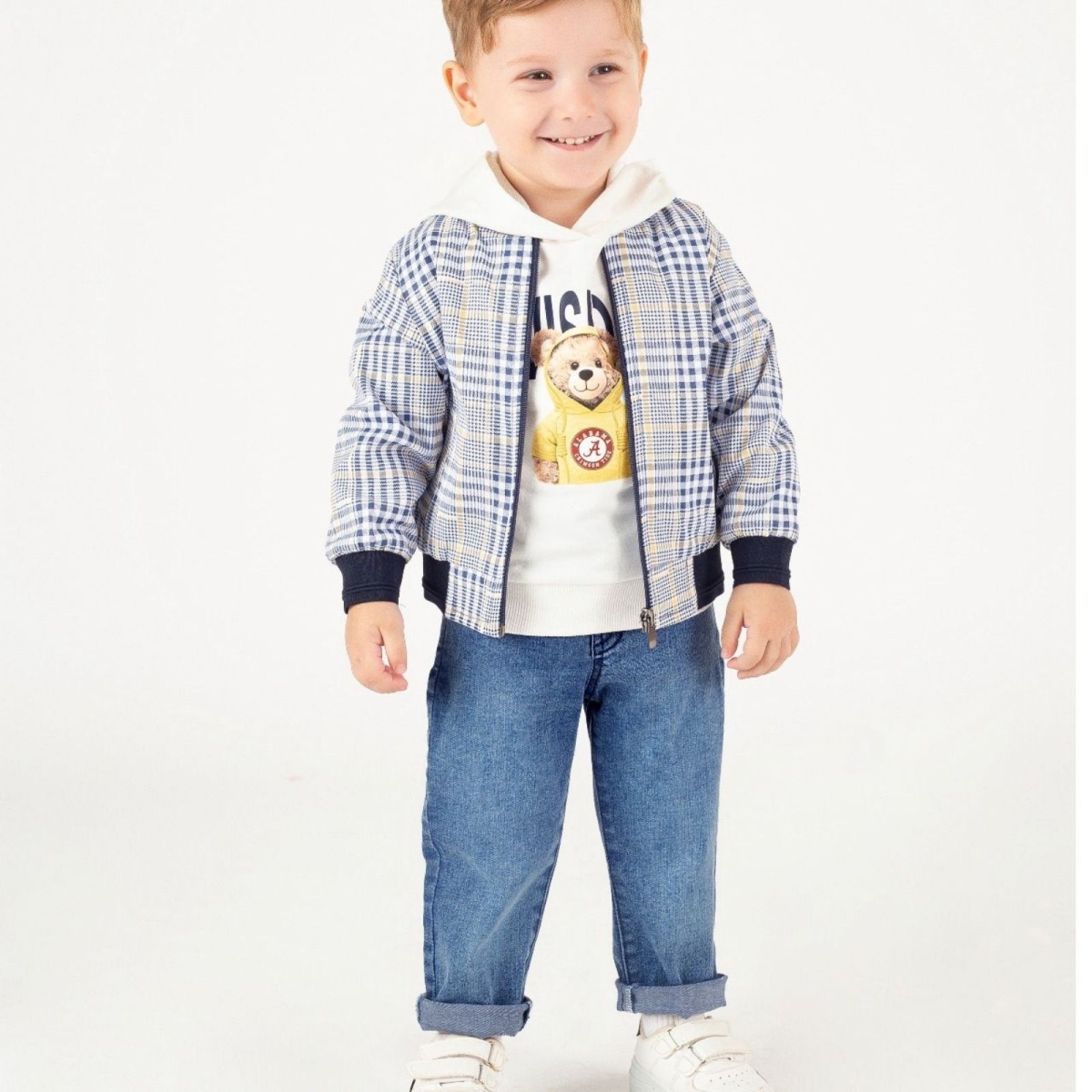 ERKEK 2/5 YAŞ EKOSELİ CEKET TAKIM