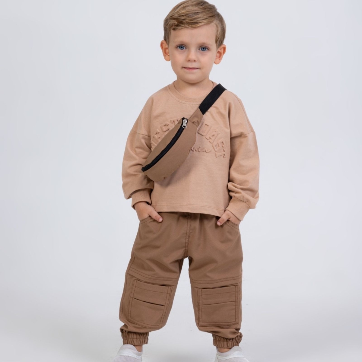 ERKEK 2/5 YAŞ EMBOS BASKILI ÇANTA TAKIM