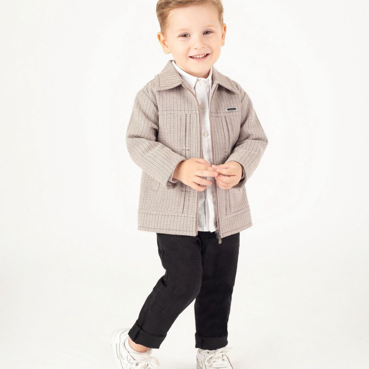 ERKEK 2/5 YAŞ GÖMLEKLİ CEKET TAKIM