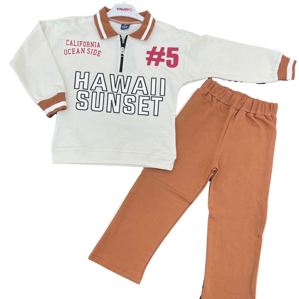 ERKEK 2/5 YAŞ HAWAII FERMUARLI İKİ İPLİK İKİLİ TAK