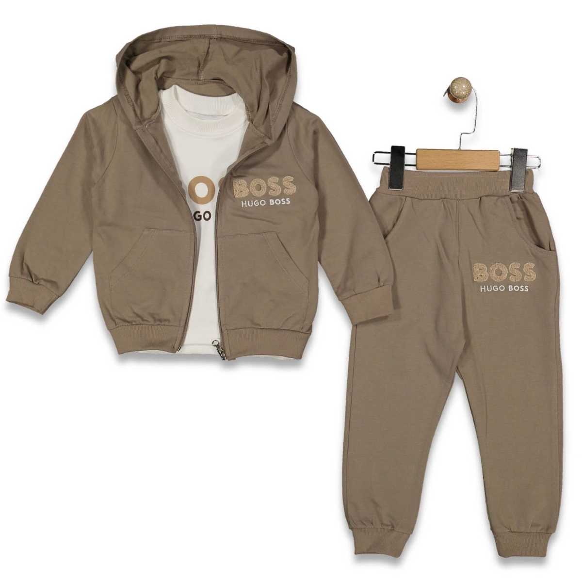 ERKEK 2/5 YAŞ HUGO BOSS ÜÇLÜ TAKIM