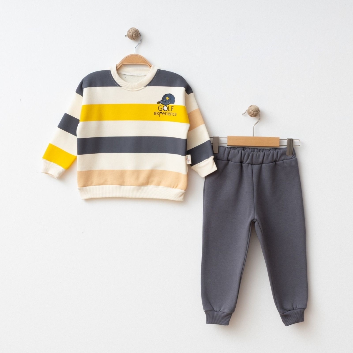 ERKEK 2/5 YAŞ İKİ İP GOLF ÇİZGİLİ TAKIM