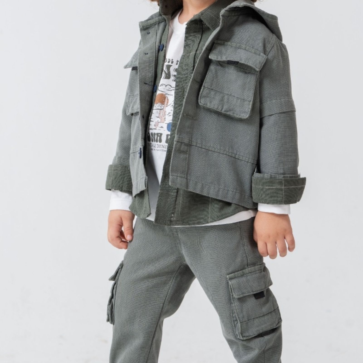 ERKEK 2/5 YAŞ TORBA CEPLİ YIKAMA GRUB TAKIM