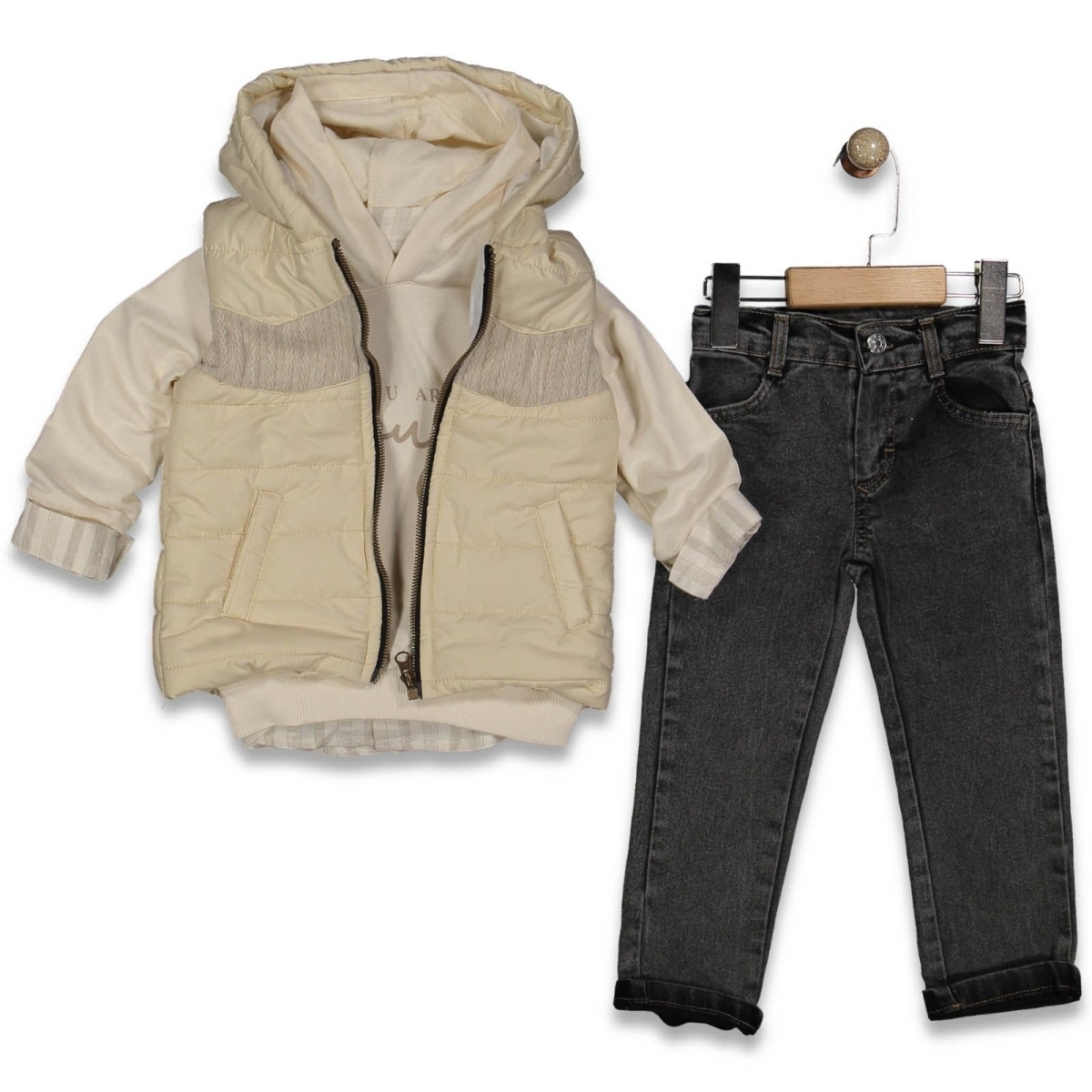 ERKEK 2/5 YAŞ YELEGİ FİTİLLİ 4 LÜ TAKIM