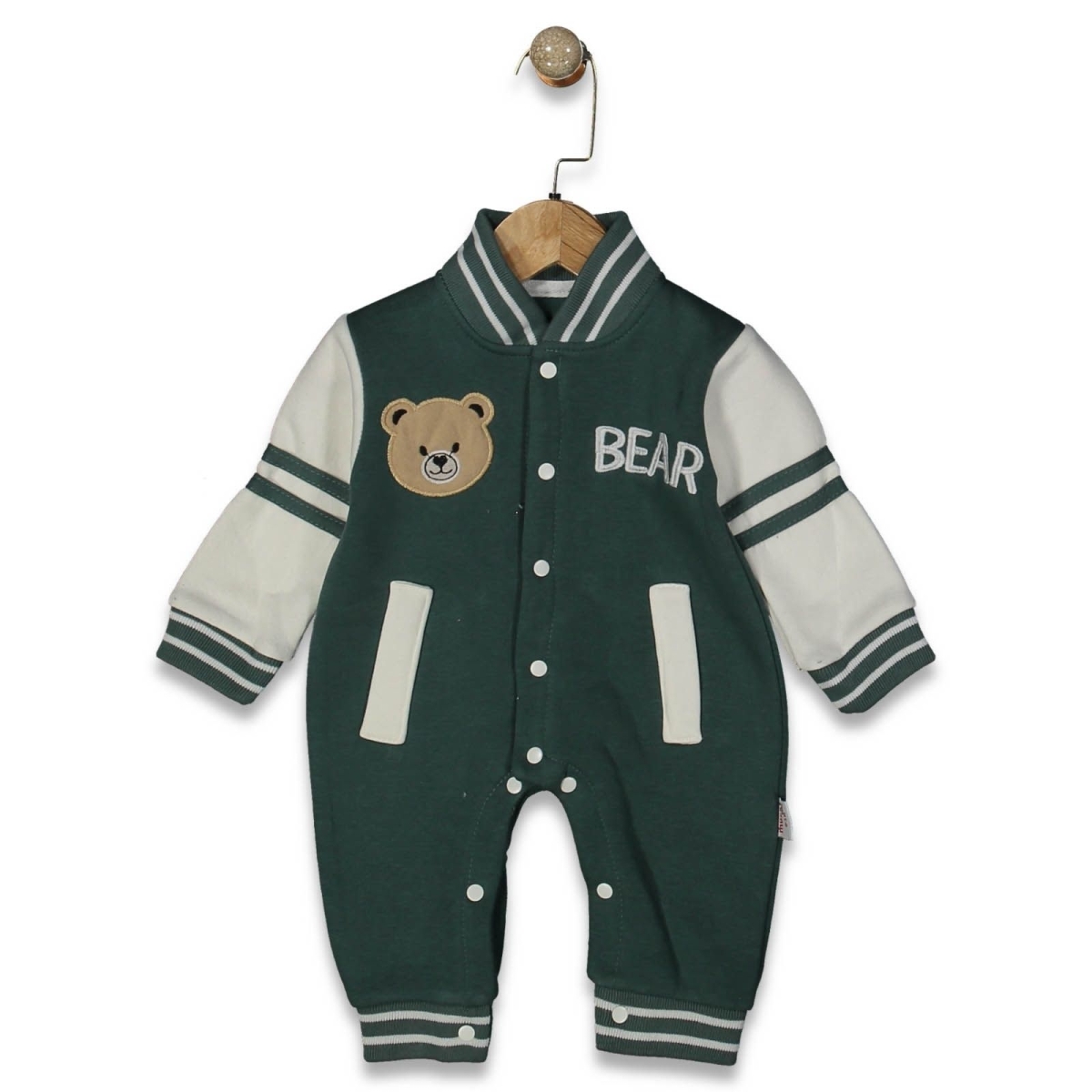 ERKEK 3/12 AY BEAR AYI ARMALI ŞARDONLU TULUM