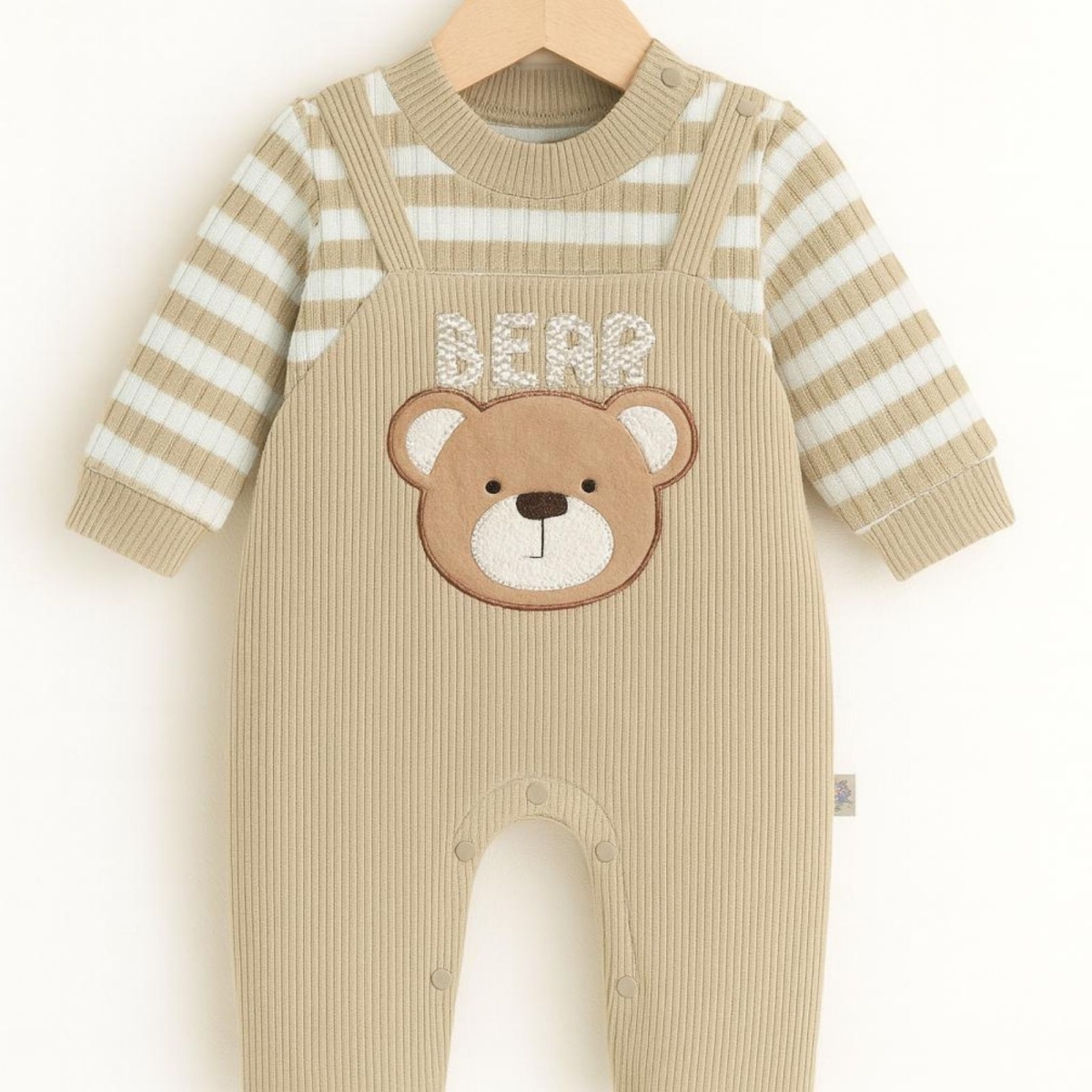 ERKEK 3/12 AY ÇİZGİLİ ERKEK TULUM