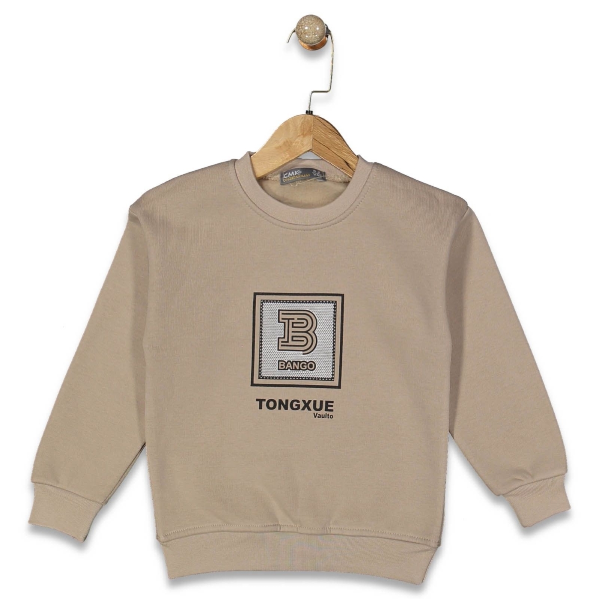 ERKEK 3/12 YAŞ B BANGO  BASKILI SWEAT