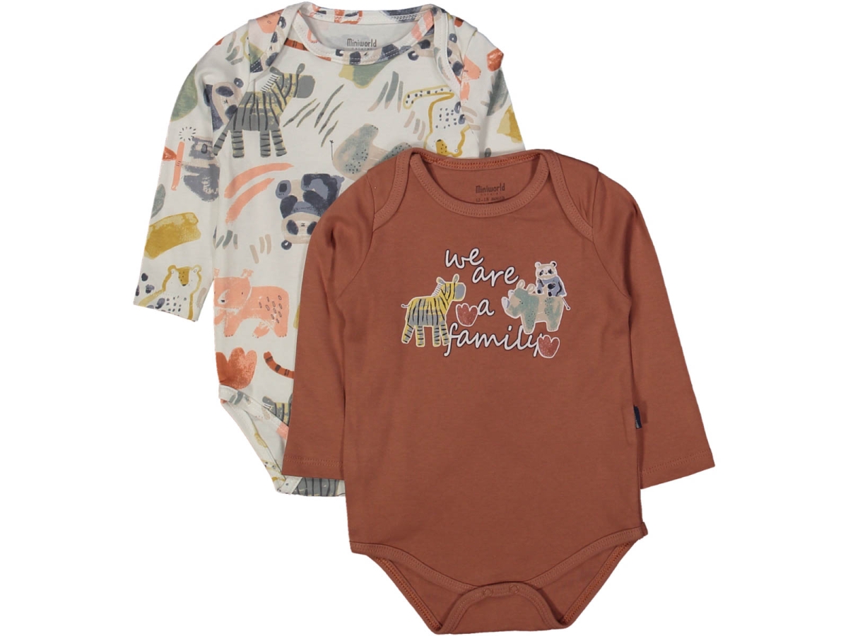 ERKEK 3/18 AY SEVİMLİ HAYVANLAR 4 BEDEN 2'İN 1PACK