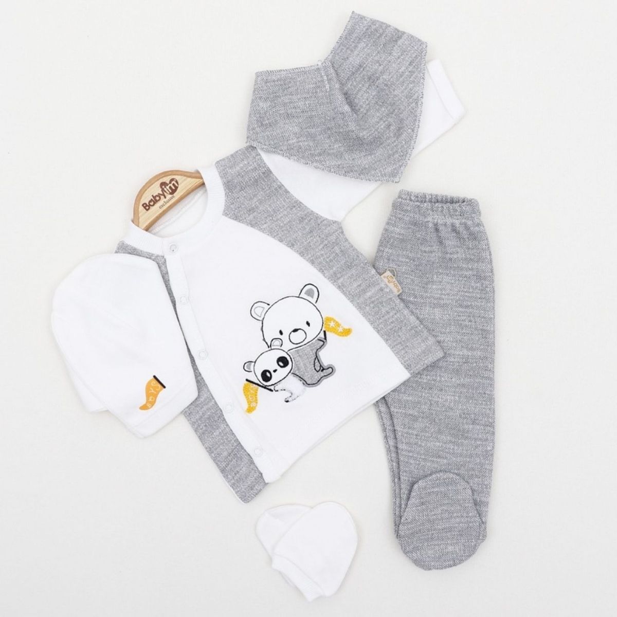 ERKEK 3/3 AY AYICIKLI 5Lİ ZIBIN TAKIM