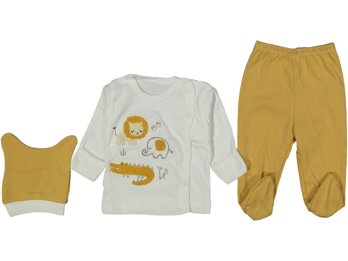 ERKEK 3/3 AY HAYVAN SÜZİNELİ ZIBIN TAKIM