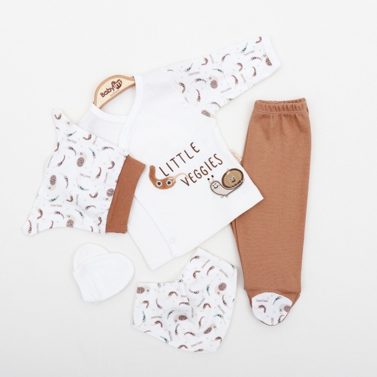 ERKEK 3/3 AY LİTTLE VEGGİES 5Lİ ZIBIN TAKIM