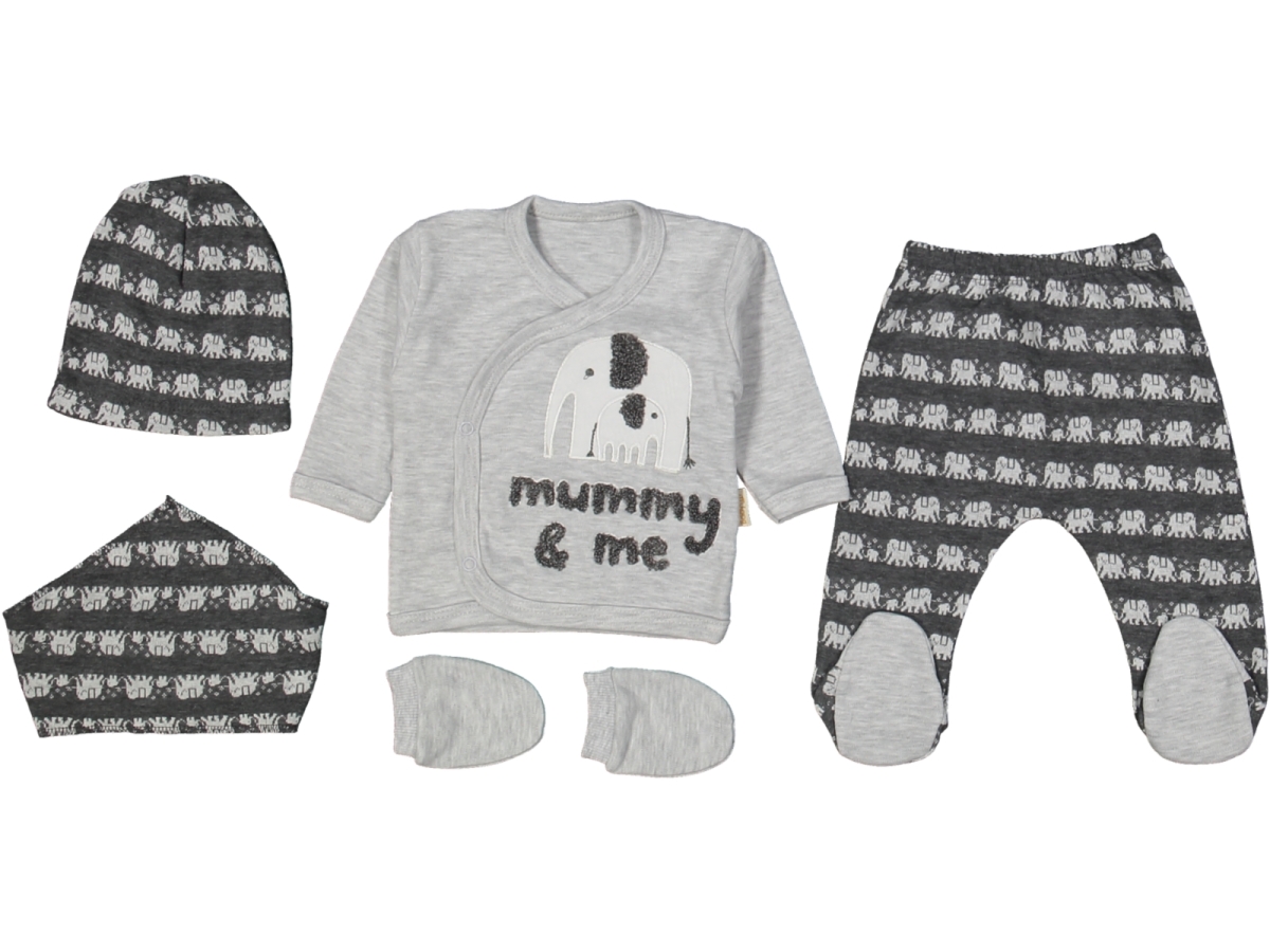 ERKEK 3/3 AY MUMMY ME FİLLİ 5Lİ ZIBIN TAKIM