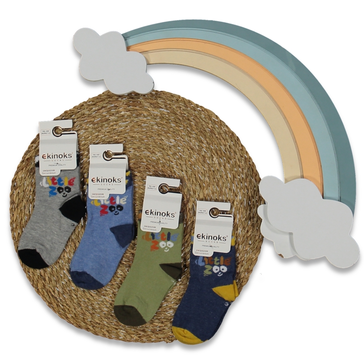 ERKEK 3/3 YAŞ 12&#039;Lİ AKALP DESEN ERKEK BEBE MEVSİML