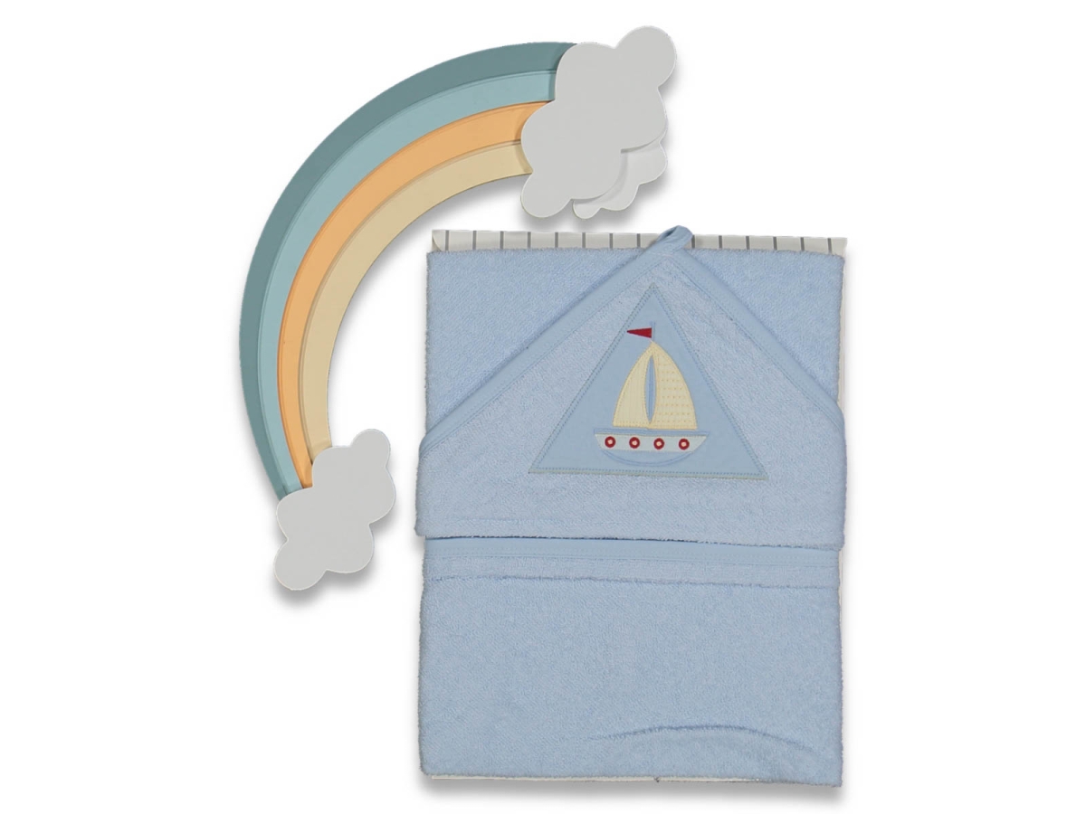 ERKEK 3/3 YAŞ HAVLU SİLGİ BATTANİYE 