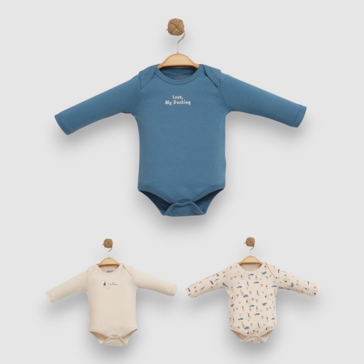 ERKEK 3/6 AY LOVE MY DUCKING TEK BOY BADİ