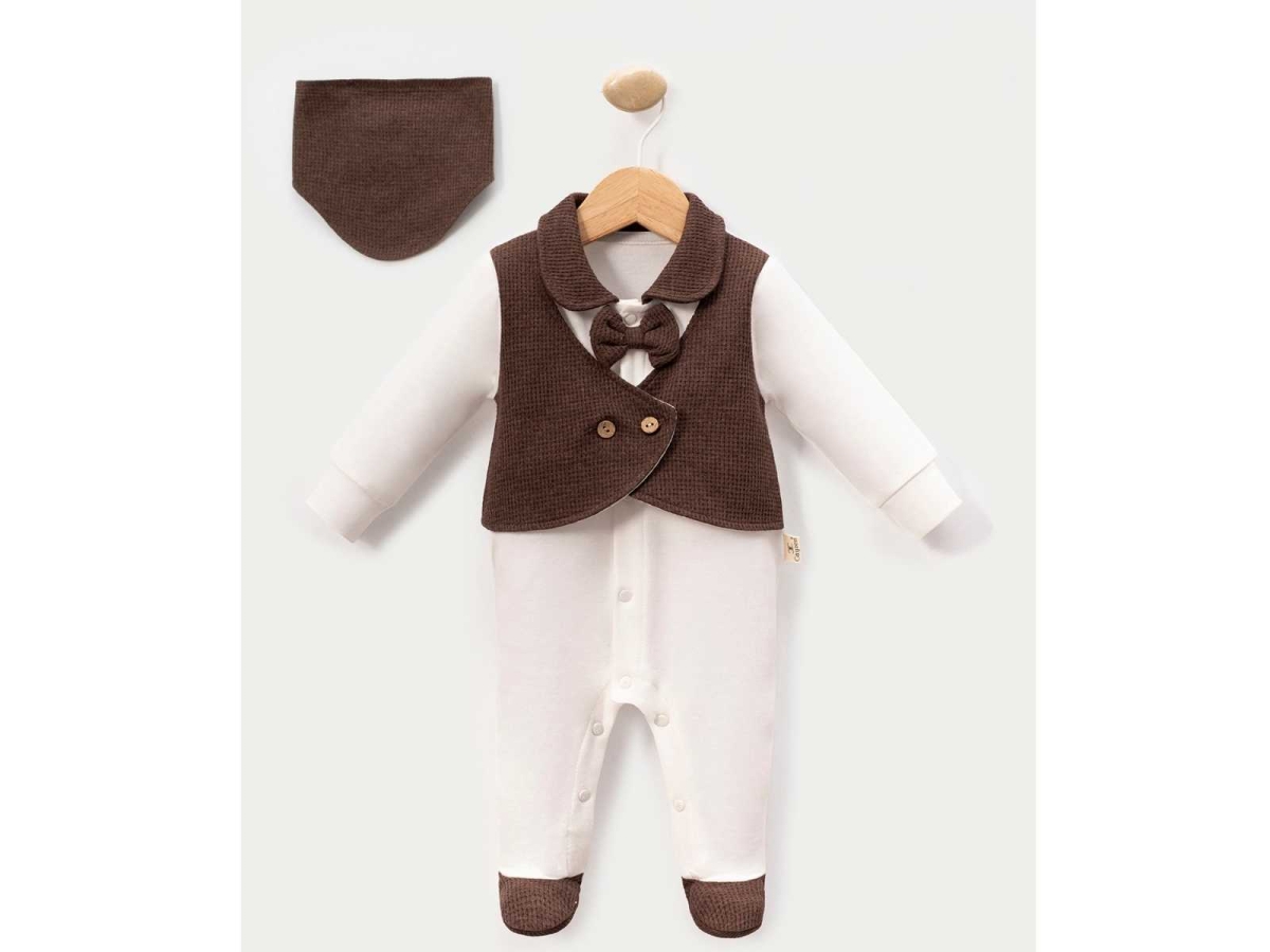 ERKEK 3/6 AY WAFFLE ERKEK 2Lİ TULUM