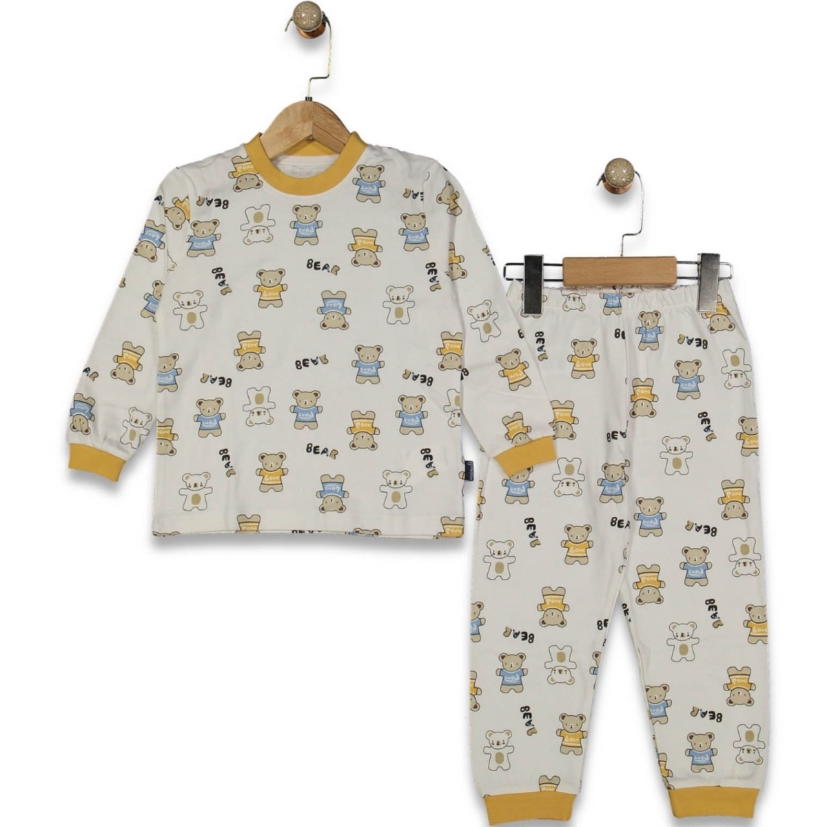 ERKEK 3/6 YAŞ BEAR AYILI PJAMA TAKIM
