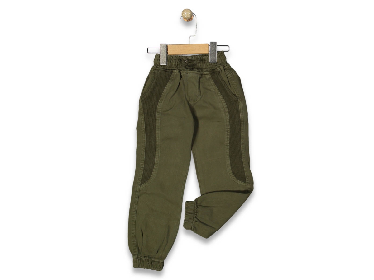 ERKEK 3/7 YAŞ ÇOCUK LASTİKLİ PİEFTİ PANTOLON