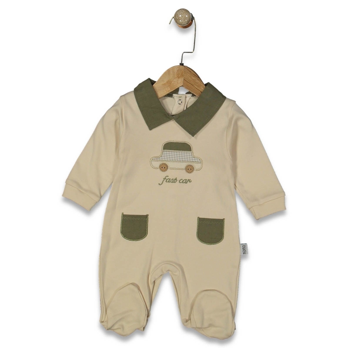 ERKEK 3/9 AY ARABA NAKIŞLI YAKALI  TULUM