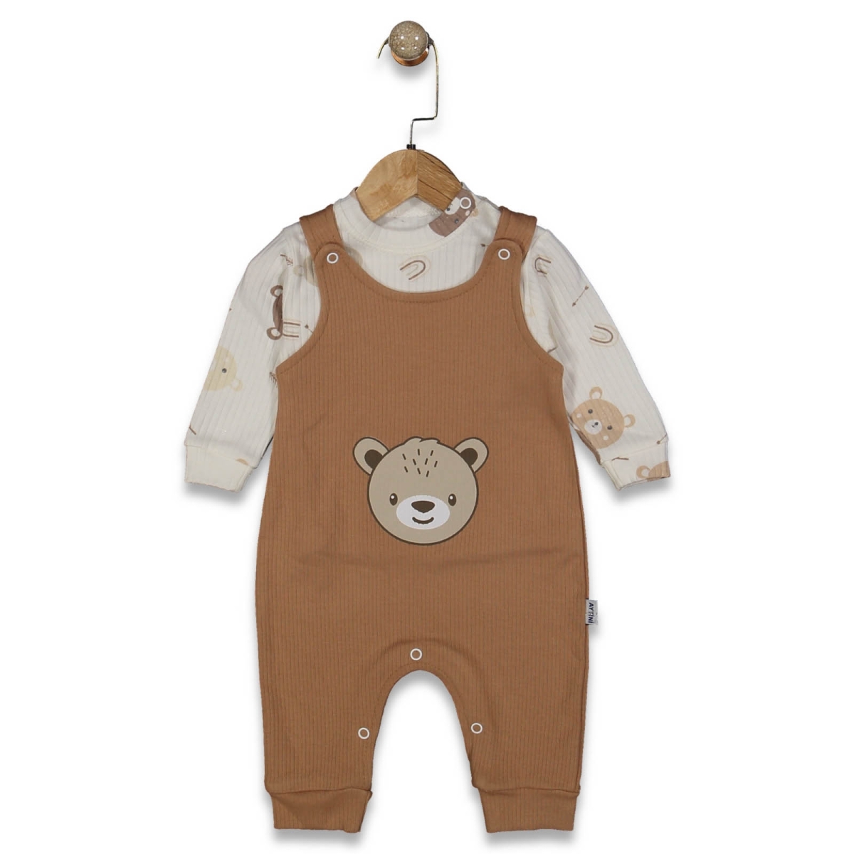 ERKEK 3/9 AY AYI KAFASI BASKILI BAHÇIVAN TAKIM