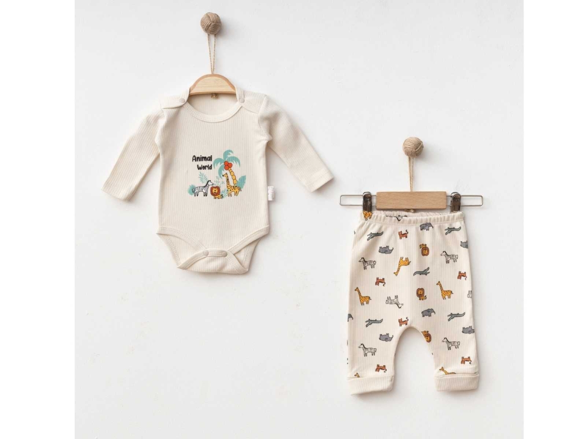 ERKEK 3/9 AY HAYVANLAR ALEMİ KOLLU İKİLİ TAKIM