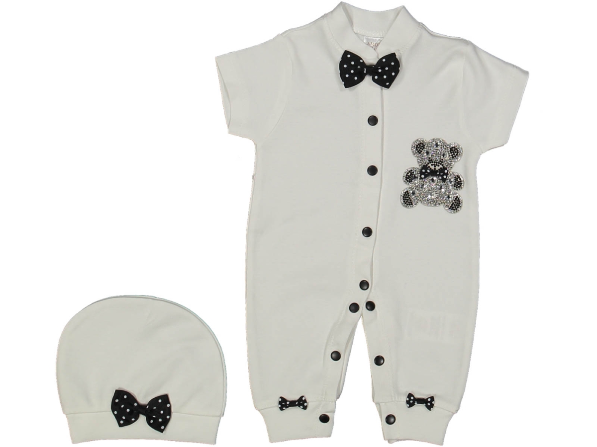 ERKEK 3/9 AY KISA KOL TAŞLI AYILI TULUM