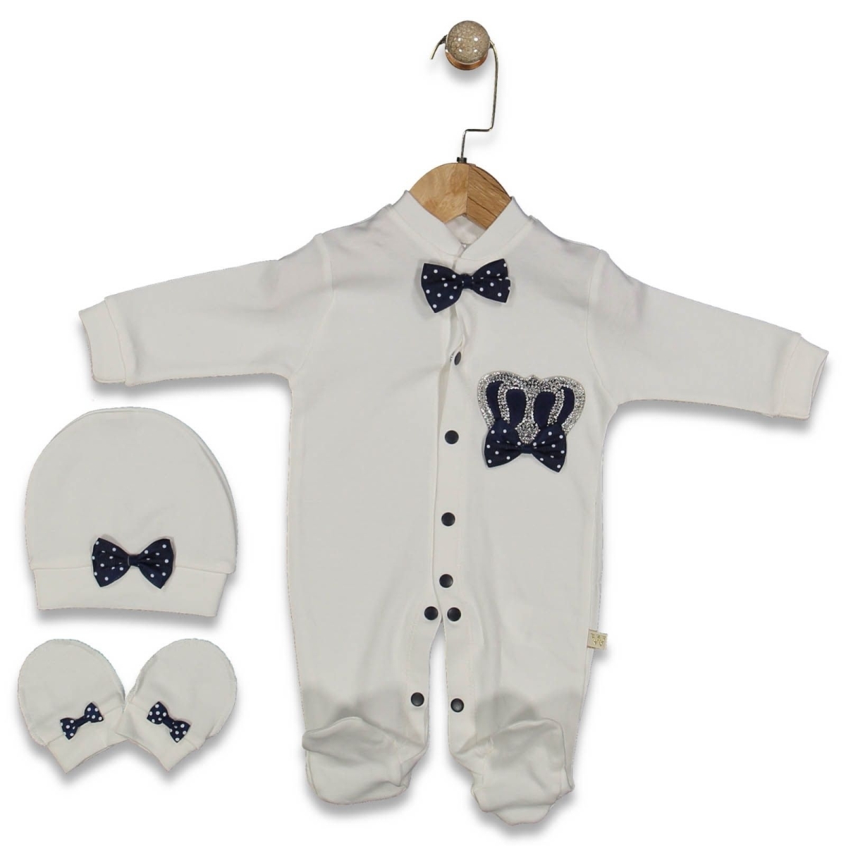 ERKEK 3/9 AY TAŞLI TAÇ TULUM SETİ