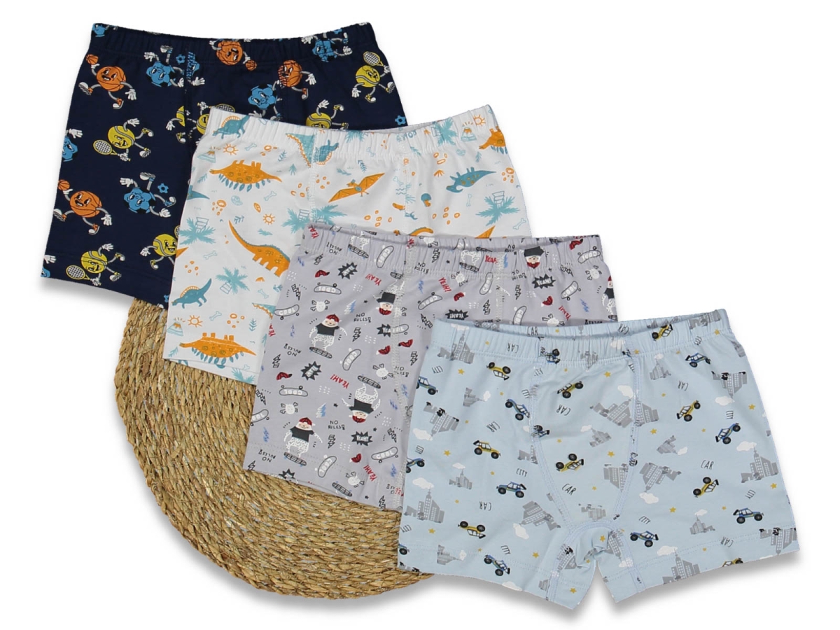 ERKEK 4/5 YAŞ DESENLİ BOXER