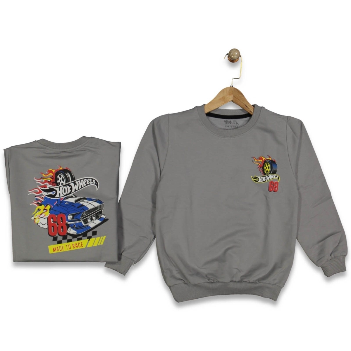 ERKEK 5/8 YAŞ HOT WHEELS SWEAT