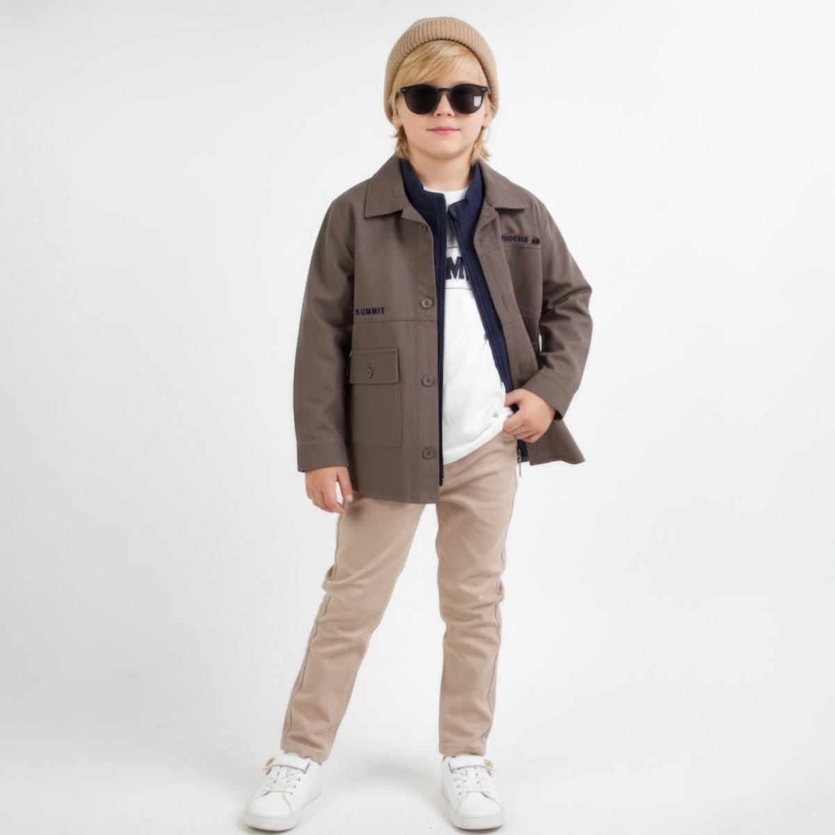 ERKEK 5/8 YAŞ LOOK SUMMIT  4 LÜ TAKIM