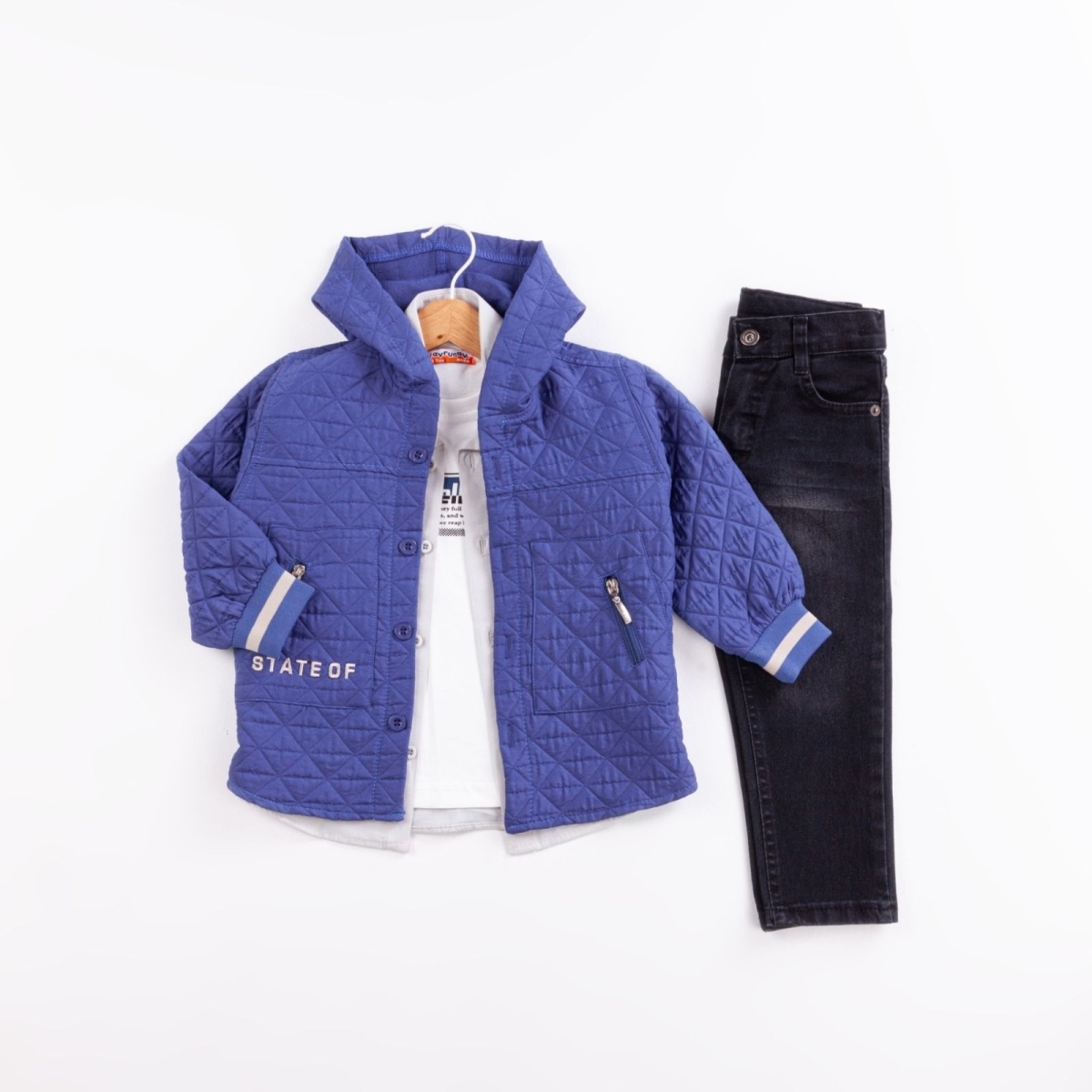 ERKEK 5/8 YAŞ STATEOF MONTLU MEVSİMLİK 4 LÜ TAKIM