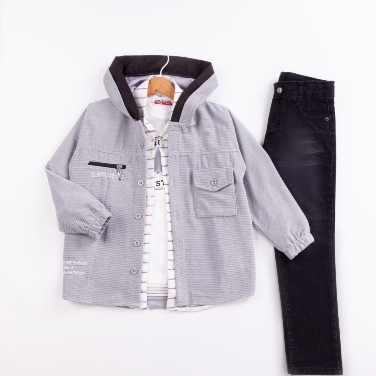 ERKEK 5/8 YAŞ SURPLUS.CO NAKIŞLI MEVSİMLİK 4 LÜ TA