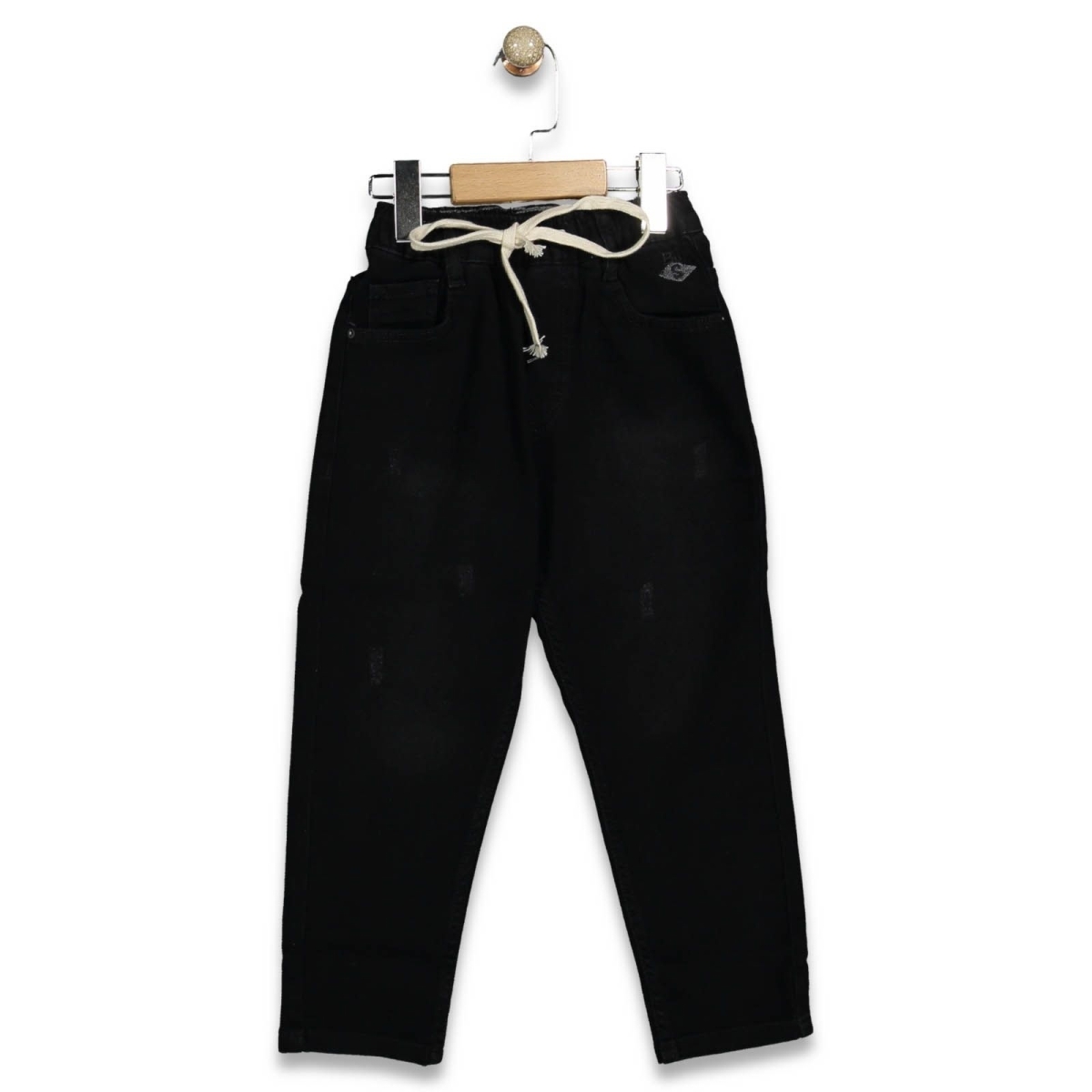 ERKEK 5/9 YAŞ KOT BEL İP BAĞLAMALI PANTALON