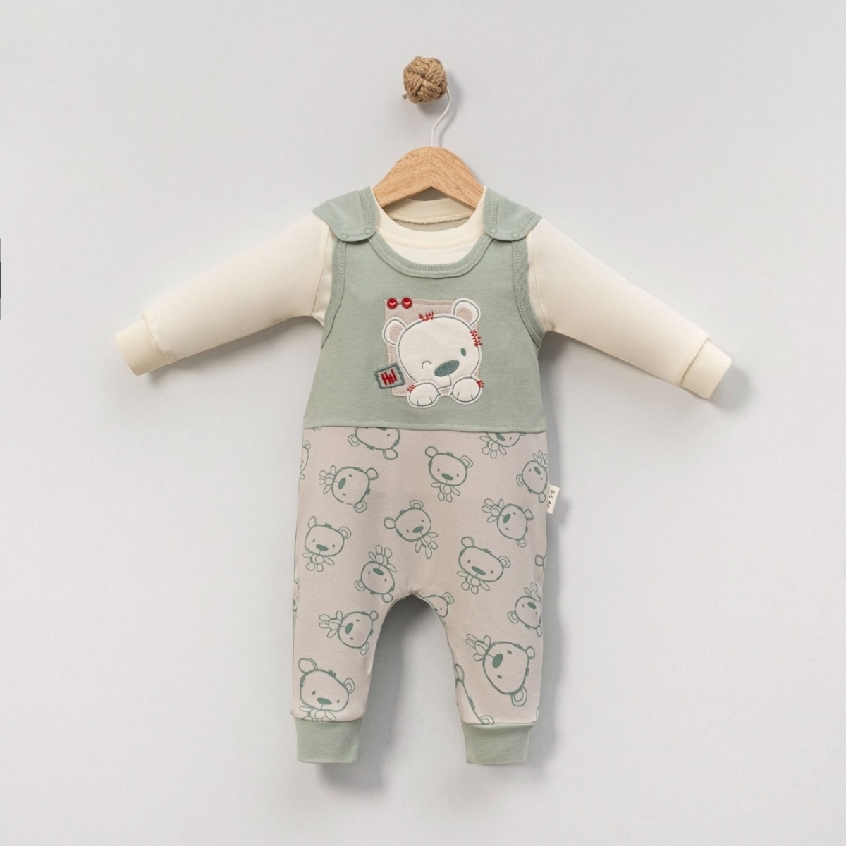 ERKEK 6/12 AY APLİKELİ AYI ASKIDA SLOPET TAKIM