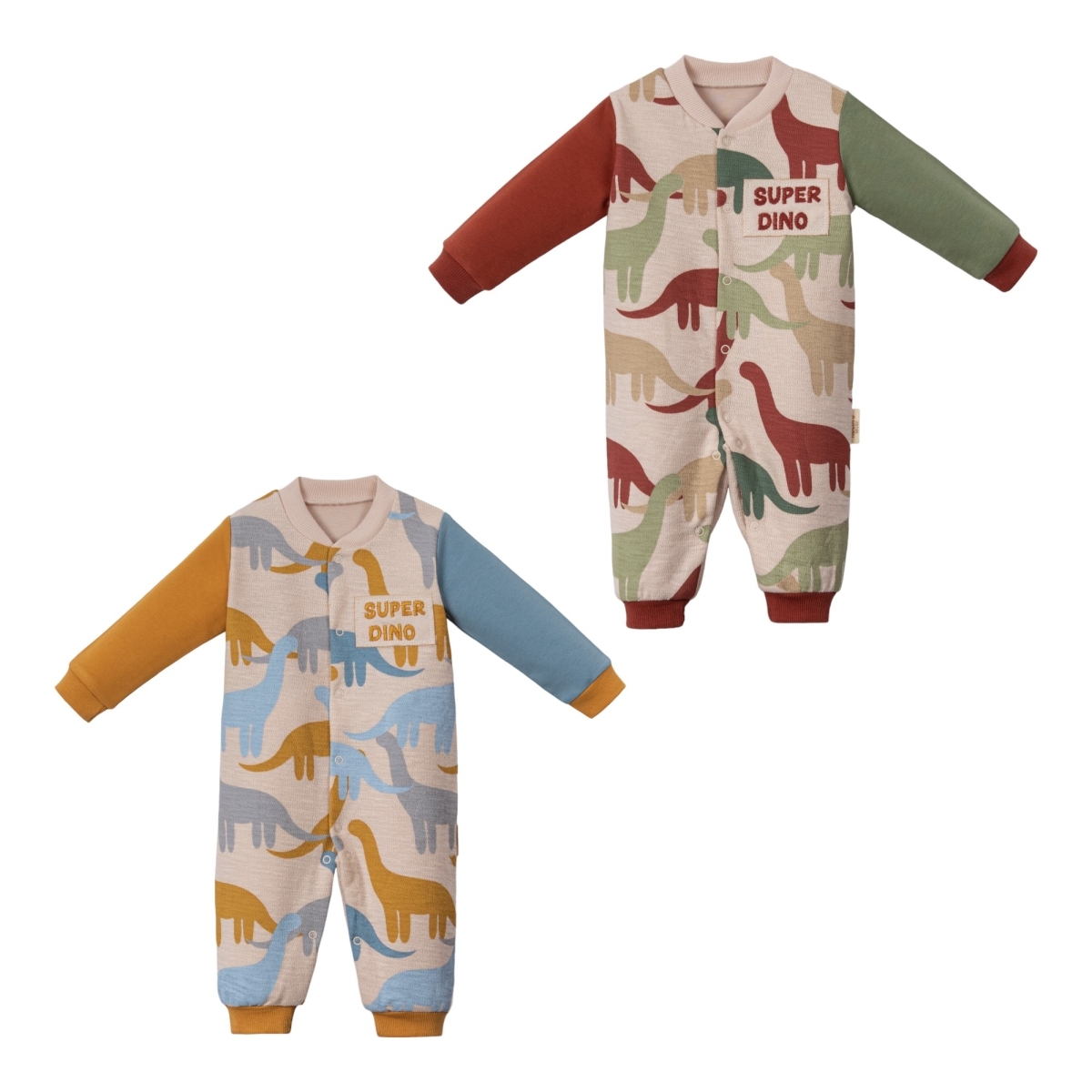 ERKEK 6/12 AY SÜPER DİNO NAKIŞLI TULUM