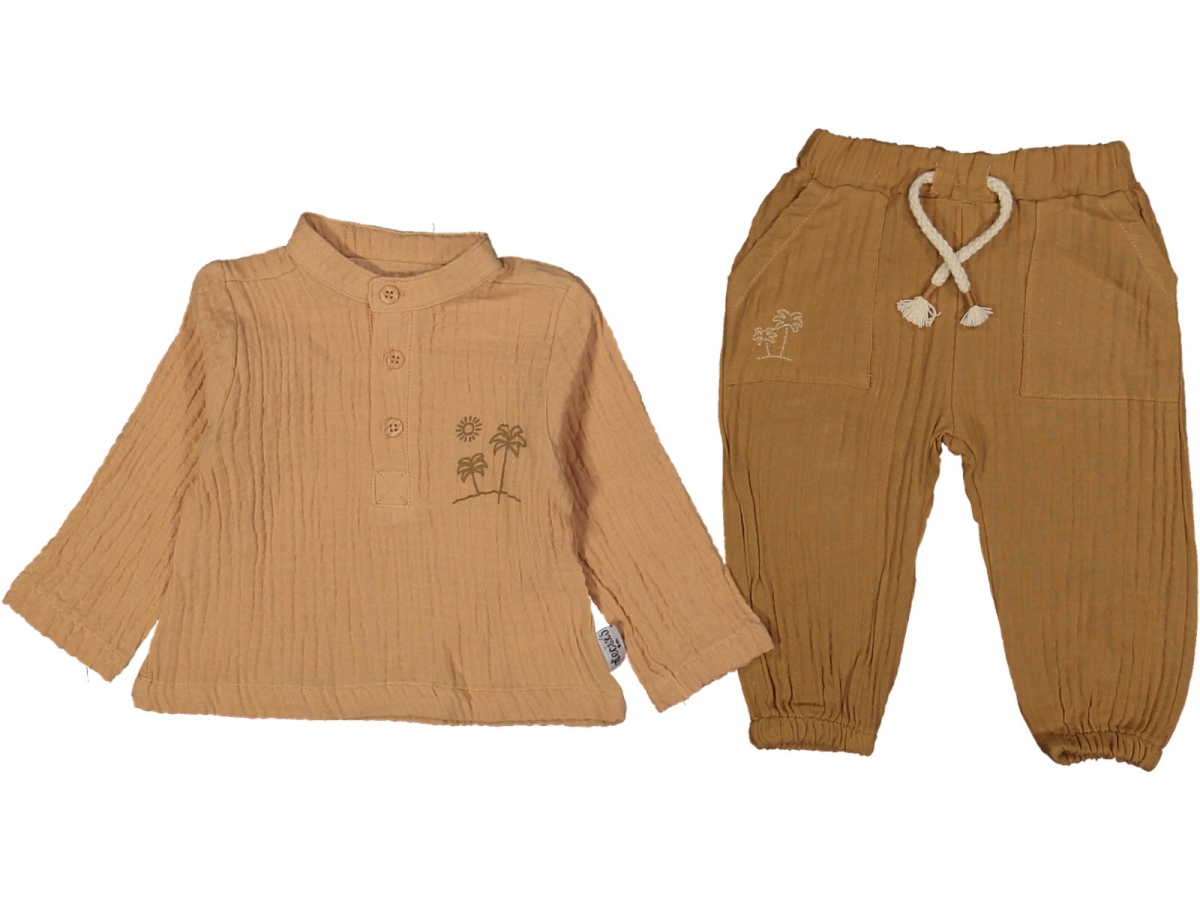 ERKEK 6/18 AY AĞAÇ NAKIŞLI DECATUR MÜSLİN TAK