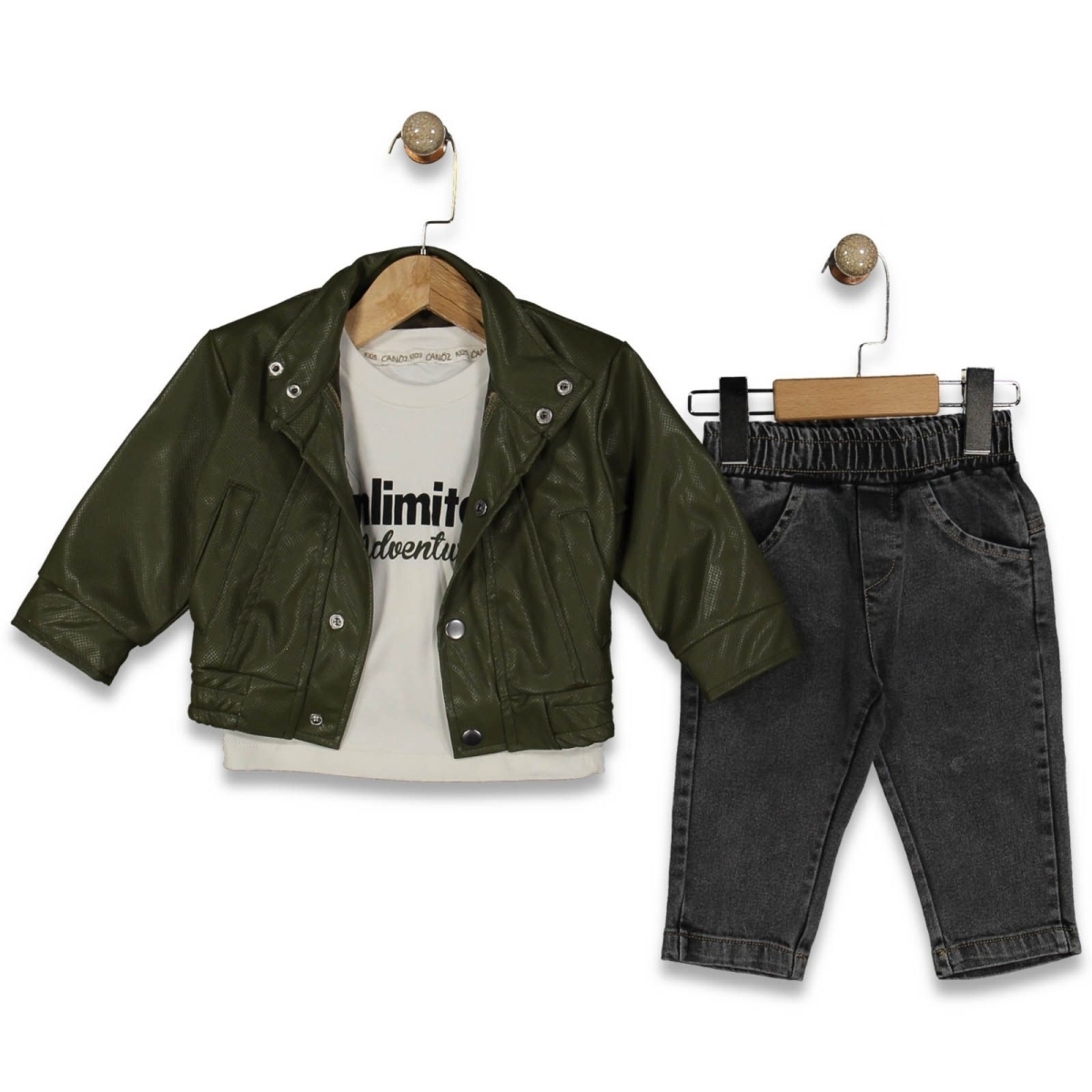 ERKEK 6/18 AY DERİ MONT TAKIM