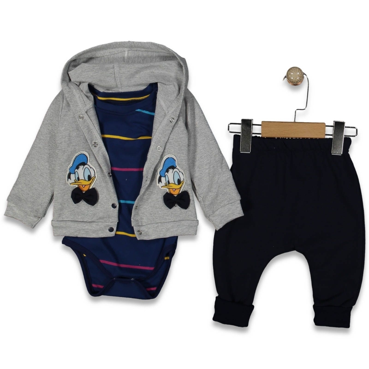 ERKEK 6/18 AY ÖRDEKLİ 3 LÜ ZIBINLI TAKIM