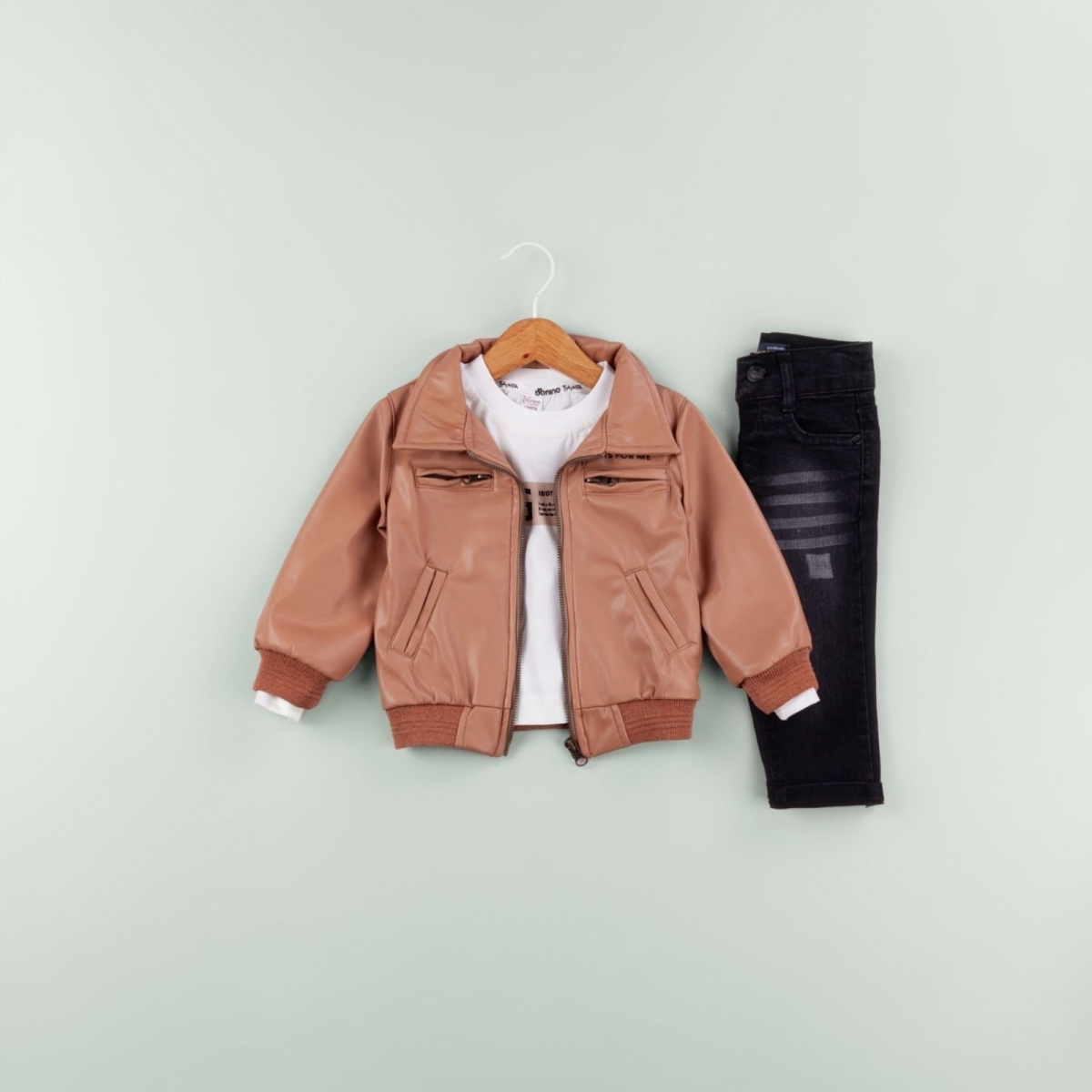 ERKEK 6/24 AY ÇİFT CEBLİ DERİ  TAKIM