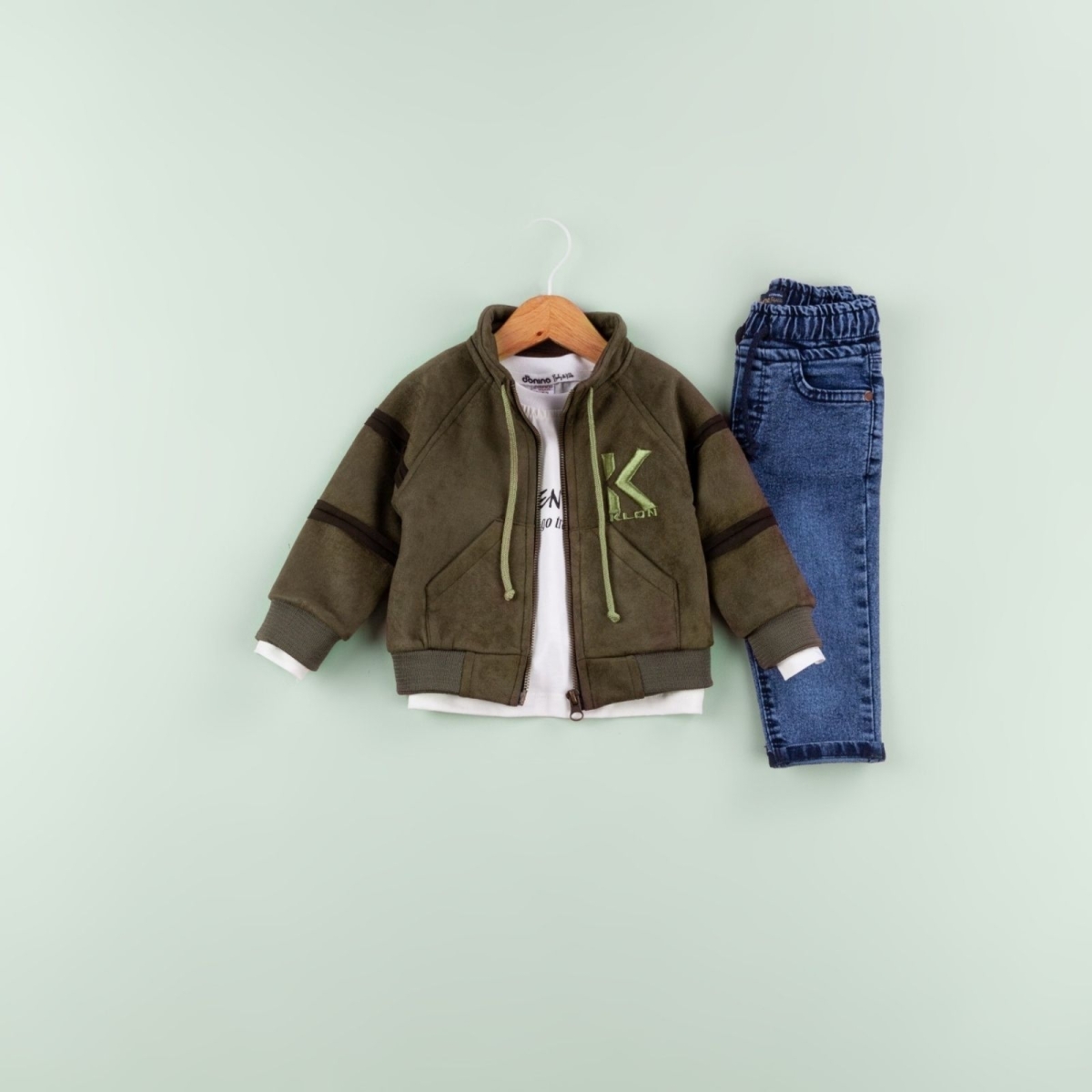 ERKEK 6/24 AY K HARFLİ CEBLİ SÜET TAKIM