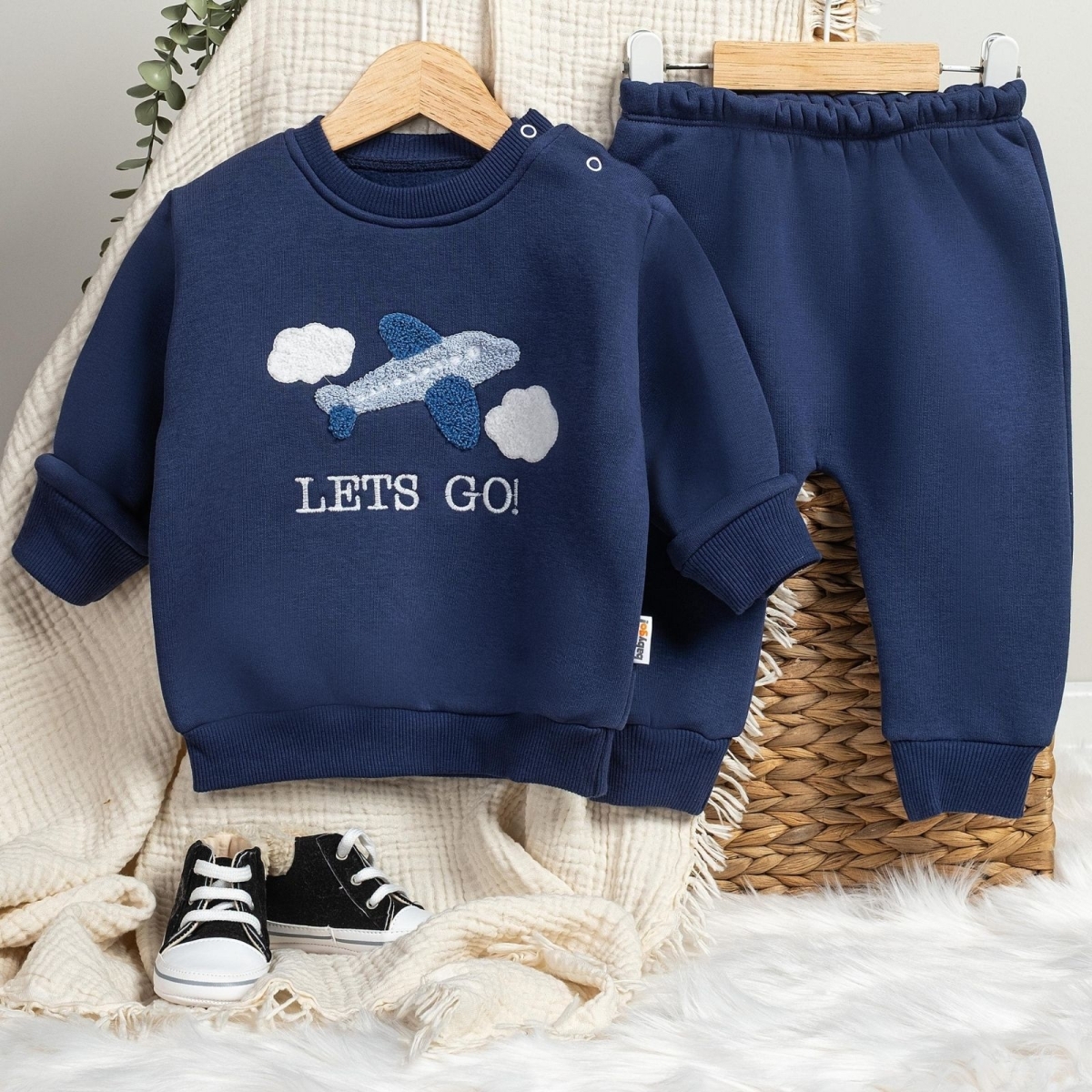 ERKEK 6/24 AY UÇAK LETS GO! BEBE TAKIM