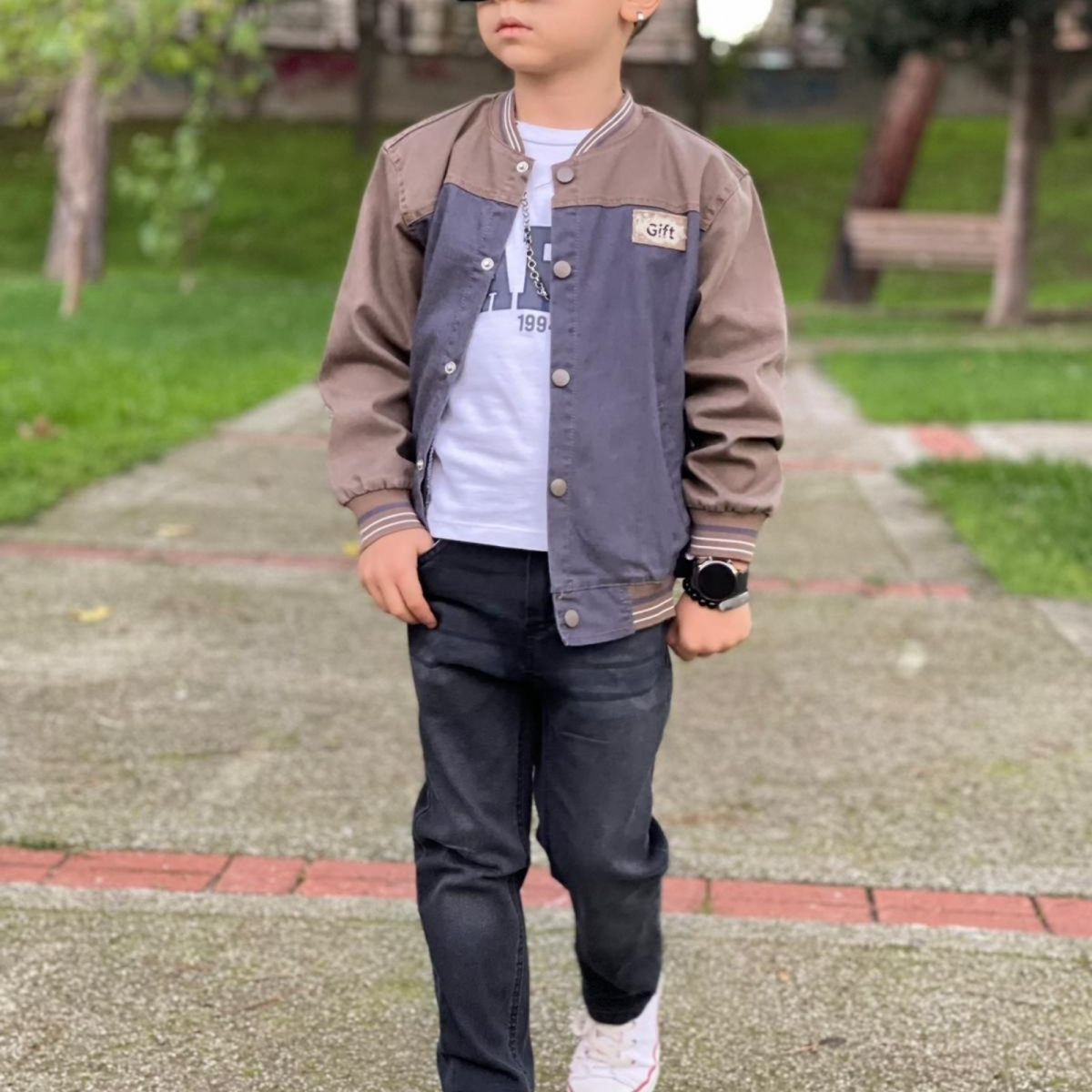 ERKEK 6/9 YAŞ SÜLFÜR CEKET ÜÇLÜ TAKIM