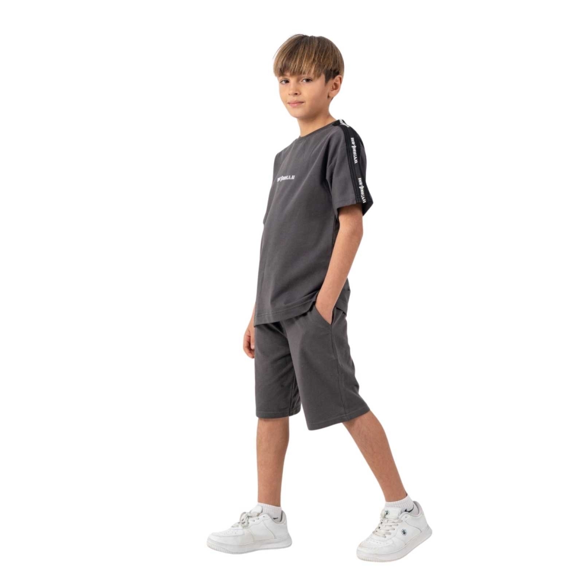 ERKEK 7/10 YAŞ DREAM ŞERİTLİ  PENYE İKİLİ TAKIM