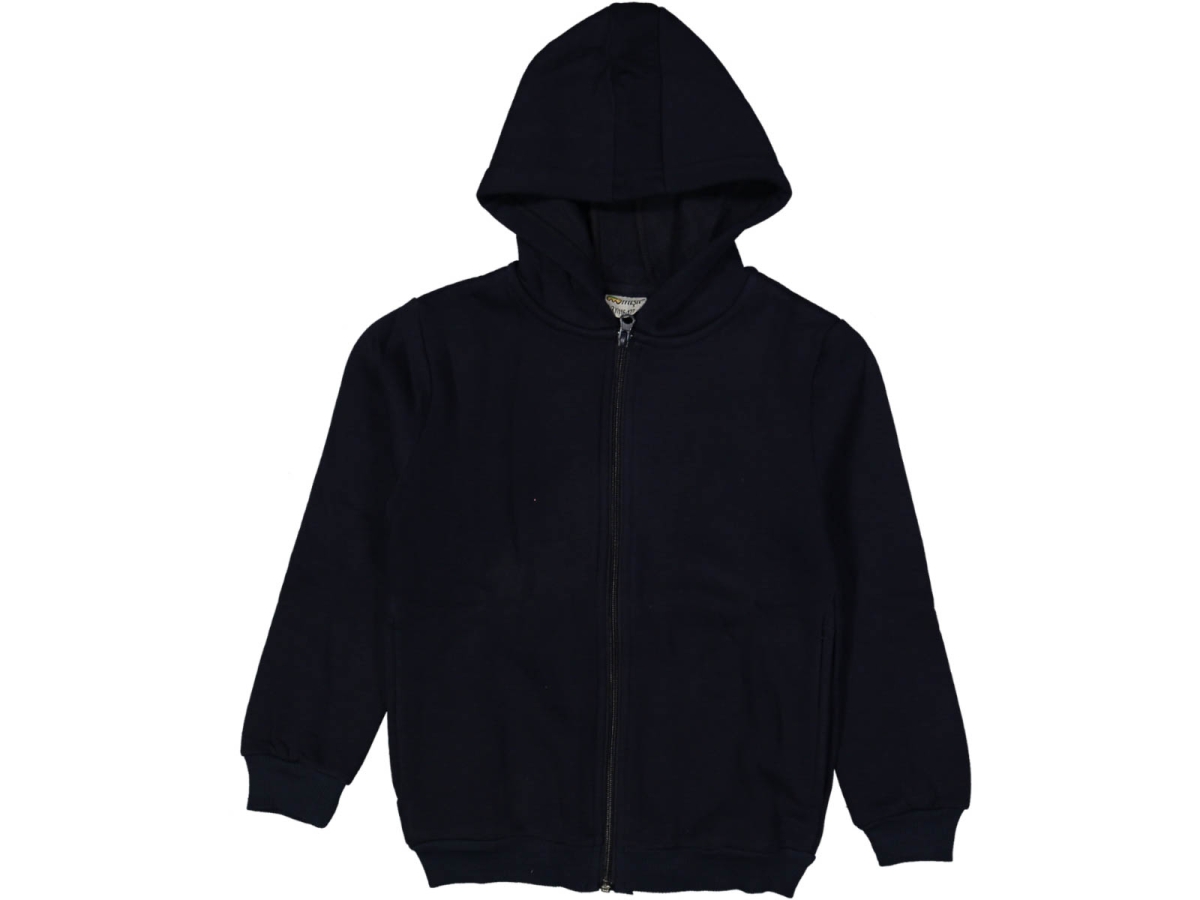 ERKEK 7/10 YAŞ FERMUARLı KAPŞONLU SWEAT HIRKA