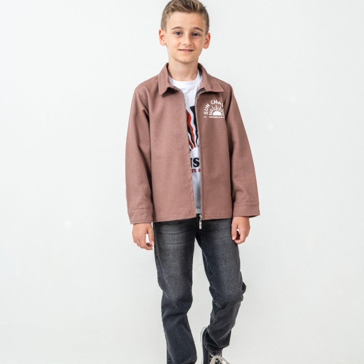 ERKEK 7/10 YAŞ SUN CHASERS İKİLİ GÖMLEK