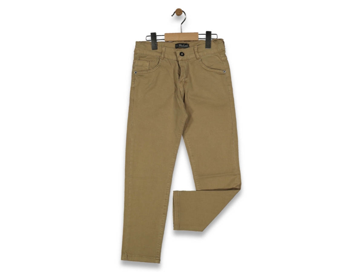 ERKEK 8/12 YAŞ PİEFTİ KETEN PANTOLON